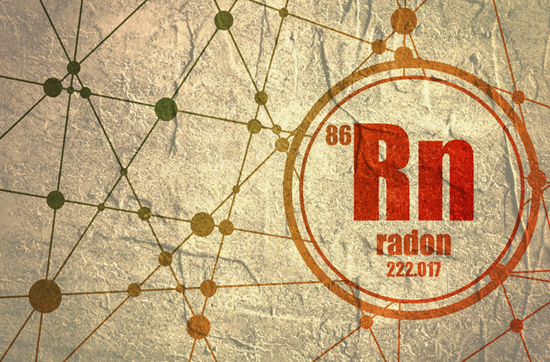 Radon chemical element. Radon Inspection Services